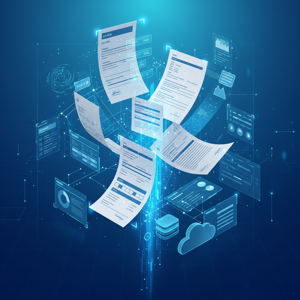 Procesamiento inteligente de documentos con IA - OCR y extracción de datos